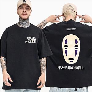 Ghibli Studio Japanese Anime Spirited Away No Face Man Graphic T Shirt