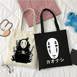 Spirited Away No Face Anime Ghibli Fashion Tote Bag