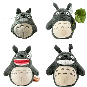 9-35cm Grey Totoro My Neighbor Totoro Ghibli Stuffed Toy Plush