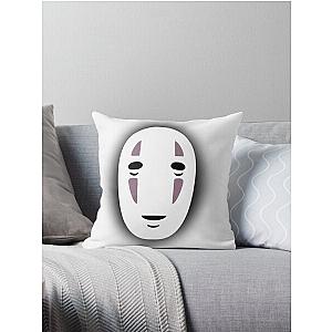 Ghibli Studio Pillows - No-Face in the Shadows Throw Pillow