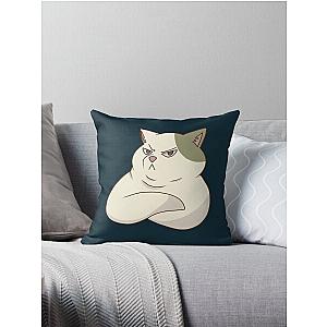 Ghibli Studio Pillows - Muta the Fierce Cat Throw Pillow