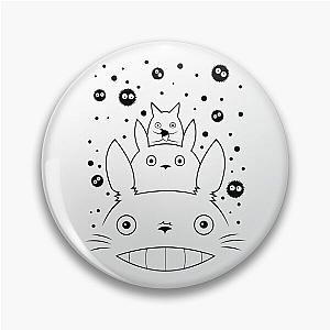 Ghibli Studio Pins - Cute Anime Forest Bears Pin