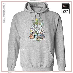 Ghibli Characters Color Collection Hoodie