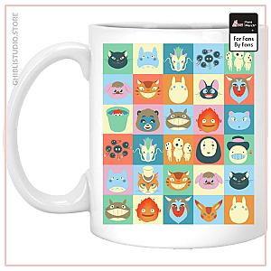 Ghibli Colorful Characters Collection Mug