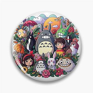 Ghibli Studio Pins - Ghibli Fantasy Charm Pin