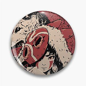 Ghibli Studio Pins - Mononoke’s Spirit Power Pin