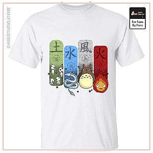 Ghibli Elemental T Shirt Unisex