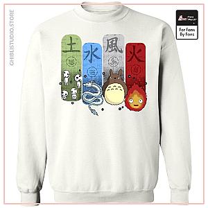 Ghibli Elemental Sweatshirt Unisex