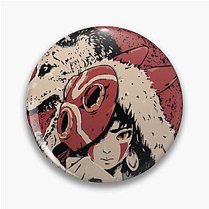 Ghibli Studio Pins - Princess Mononoke Warrior Pin