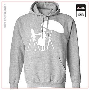 The Wind Rises Cutout Black &amp;amp; White Hoodie