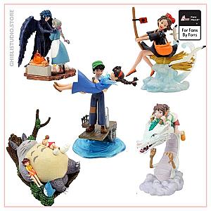 Studio Ghibli Figures 5pcs/lot 7.5-10.5CM