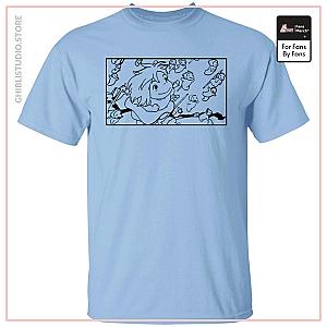 Ponyo - Freedom Sketch T Shirt
