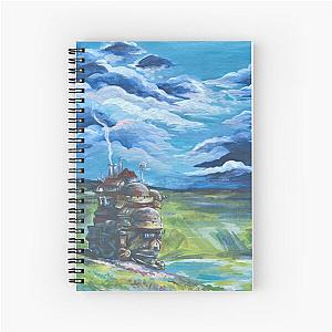 Ghibli Studio Notebooks - Howl’s Enchanted Castle Spiral Notebook