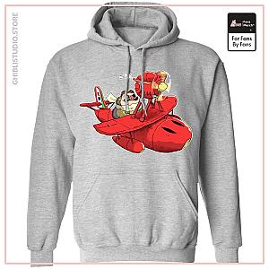 Porco Rosso Chibi Hoodie