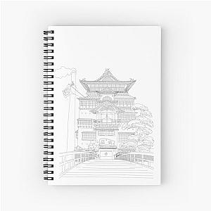 Ghibli Studio Notebooks - Vintage Spirit Forest Spiral Notebook