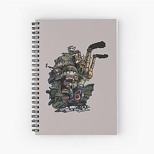 Ghibli Studio Notebooks - Howl’s Magical Town Spiral Notebook