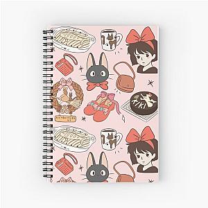 Ghibli Studio Notebooks - Howl’s Castle Poster Spiral Notebook