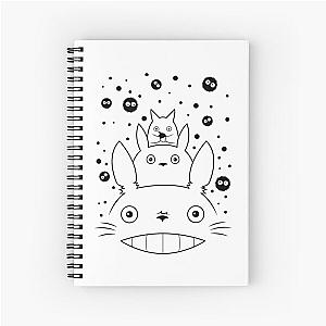 Ghibli Studio Notebooks - Anime House and Garden Spiral Notebook