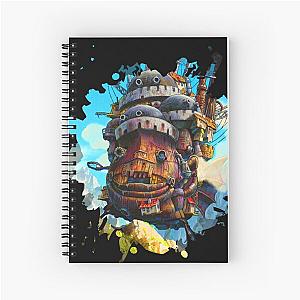 Ghibli Studio Notebooks - Howl’s Moving Castle Art Spiral Notebook
