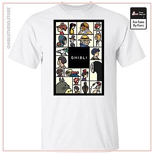 Compilation Characters of Studio Ghibli T shirt Unisex