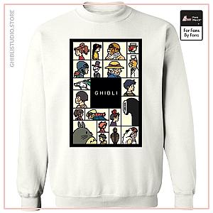 Compilation Characters of Studio Ghibli Sweatshirt Unisex