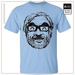 Ghibli Studio - Hayao Miyazaki Portrait T Shirt