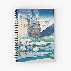 Ghibli Studio Notebooks - Spirited Away Train Poster Spiral Notebook