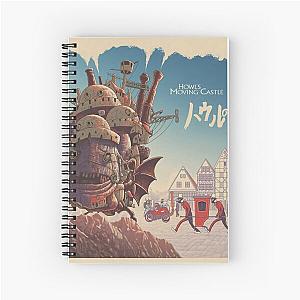 Ghibli Studio Notebooks - Howl’s Gift to Sophie Spiral Notebook