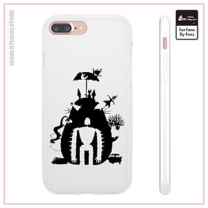 Studio Ghibli Black &amp;amp; White Art Compilation iPhone Cases