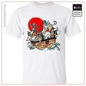 Studio Ghibli Boat T Shirt