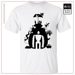 Studio Ghibli Black and White Art Compilation T Shirt Unisex