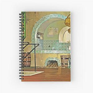 Ghibli Studio Notebooks - Cleaning Lady Character Spiral Notebook