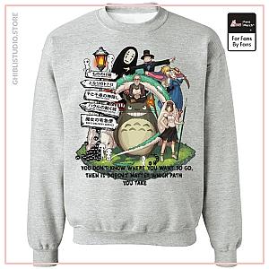 Studio Ghibli Hayao Miyazaki With His Arts Sweatshirt Unisex
