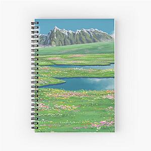 Ghibli Studio Notebooks - Ghibli Lake Spiral Notebook