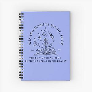 Ghibli Studio Notebooks - Wizard Jenkins Magic Shop Spiral Notebook