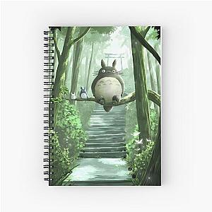 Ghibli Studio Notebooks - Cute Art Monster Hanging Away Spiral Notebook
