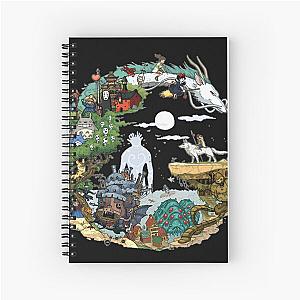 Ghibli Studio Notebooks - Asiom Character Spiral Notebook