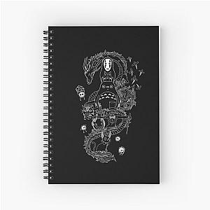 Ghibli Studio Notebooks - Ghibli Studios Family Spiral Notebook