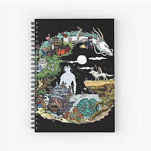 Ghibli Studio Notebooks - Asiom Spiral Notebook
