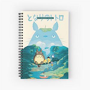 Ghibli Studio Notebooks - Cute Monster Art Flying Away Spiral Notebook