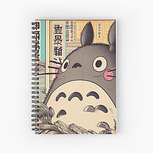 Ghibli Studio Notebooks - Vintage Japanese Poster Spiral Notebook