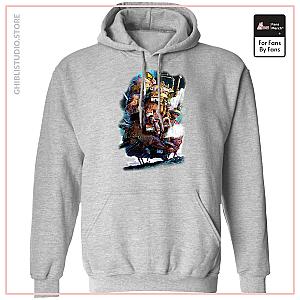 Howl's Moving Caslte on the Sky Hoodie
