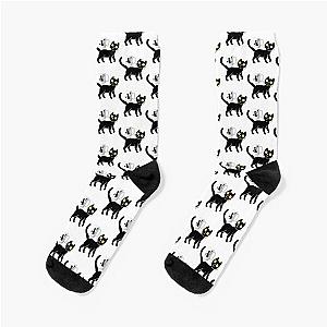 Ghibli Studio Socks - Jiji the Cute Cat Anime Socks