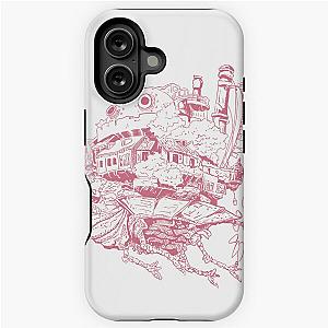 Ghibli Studio Cases - Howl Illustration's Moving Castle iPhone Tough Case