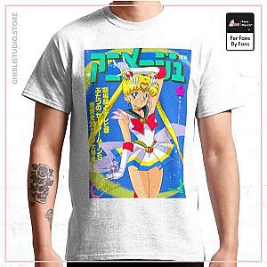 Sailor Moon T-Shirts - Super Sailor Moon Magazine Graphic Tee