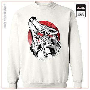 Princess Mononoke - Red Moon Sweatshirt