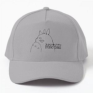 Ghibli Studio Hats - Transparent Totoro Emblem Cap