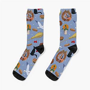 Ghibli Studio Socks - Kiki’s Themed Adventure Anime Socks
