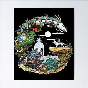 Ghibli Studio Posters - The Mystical Asiom Poster