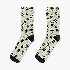 Ghibli Studio Socks - Soot Sprites with Candy Anime Socks